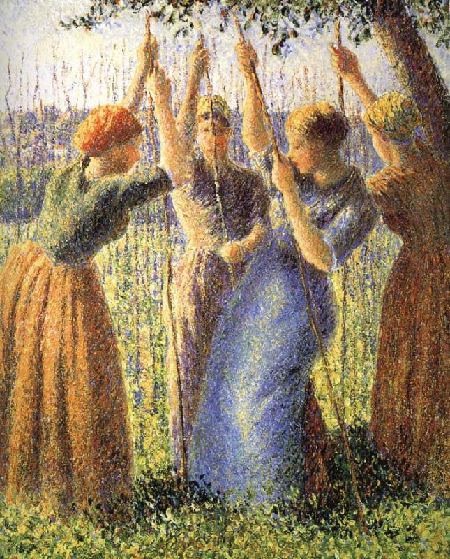 Camille Pissarro Planting scenes oil painting image
